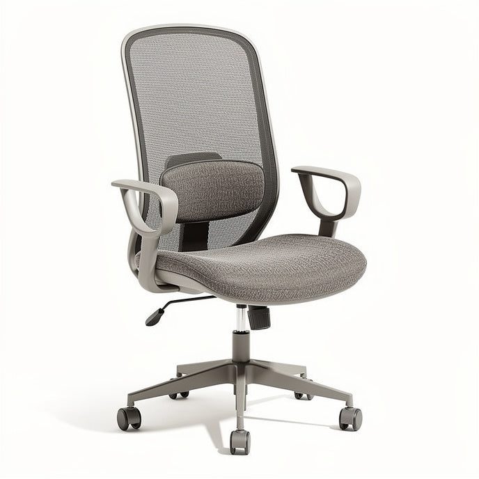 **Technical Title: Ergonomic Office Chair with Mesh Back and Adjustable Height**