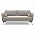 **Modern Minimalist Sofa with Seamless Design and Soft Cushions**
